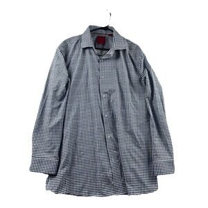 PROPER SPORT 4 Way STRETCH Button Down Shirt Slim Fit Moisture Wicking Men's XL